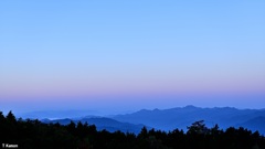 朝の空