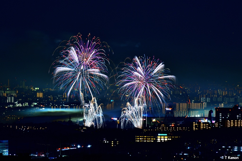 万博夜空がアートになる日⑧