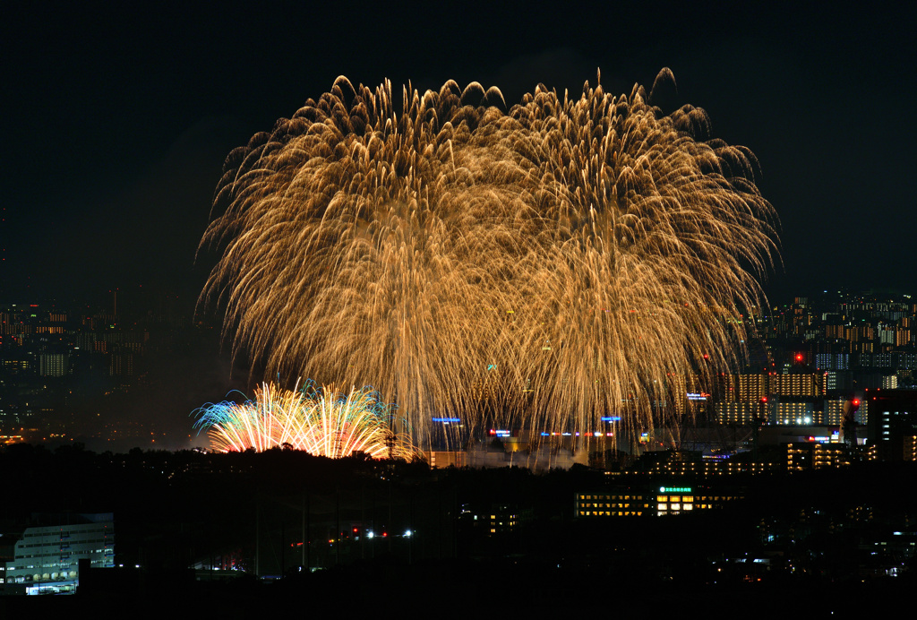 万博夜空がアートになる日2023⑯