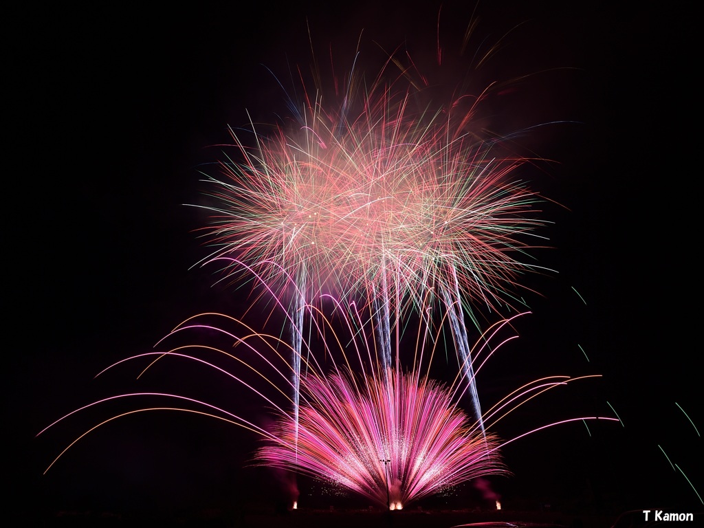 Starlit Night Fireworks in 福井⑦