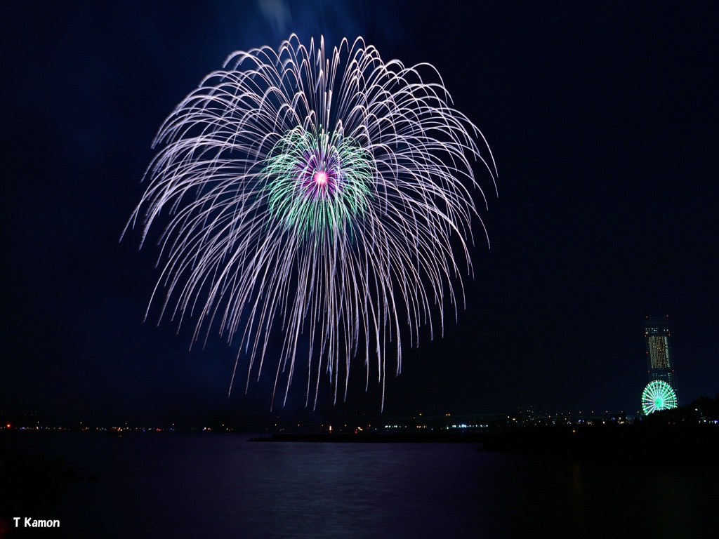 大阪湾りんくう芸術花火2022❶
