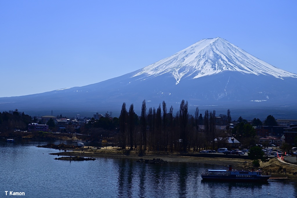 気温20度の富士