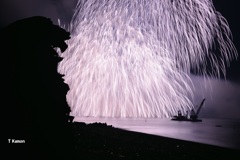 熊野花火⑧獅子岩