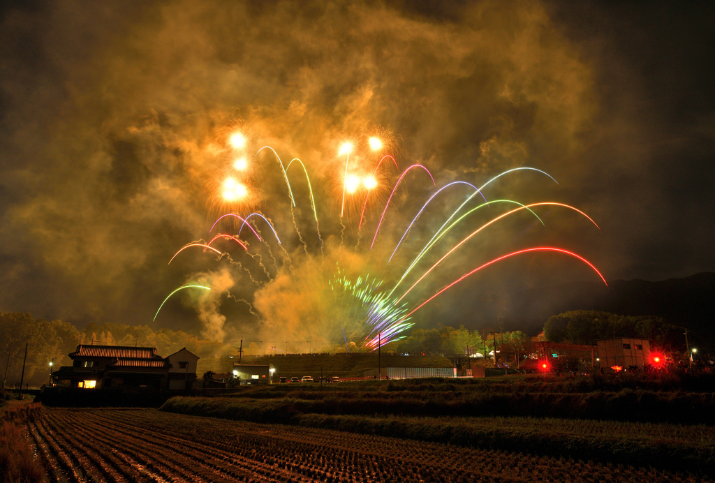 かつらぎ花火大会①
