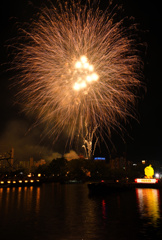 天神祭奉納花火⑧