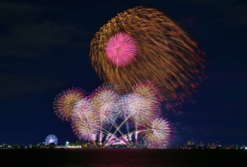 第10回名港水上芸術花火⑪