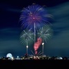 名港水上芸術花火③