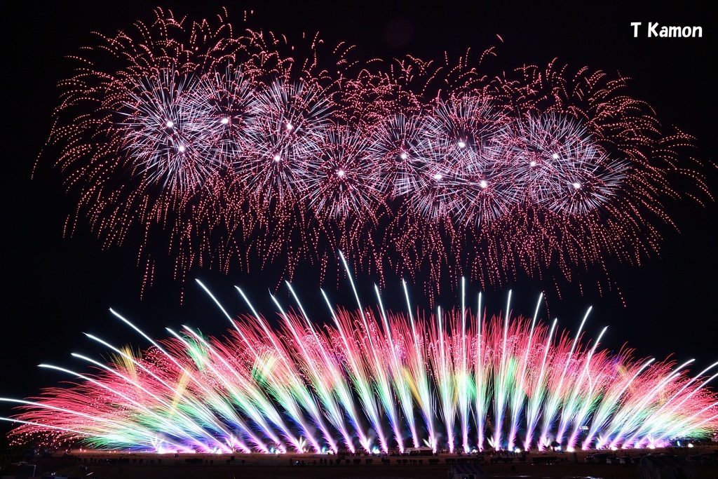 長野えびす講煙火大会の花火①