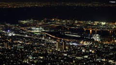 掬星台からの夜景❶
