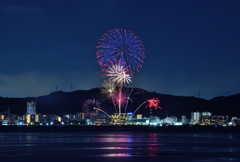 びわ湖シークレット秋花火①