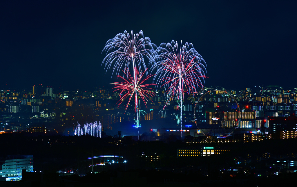万博夜空がアートになる日2023⑨