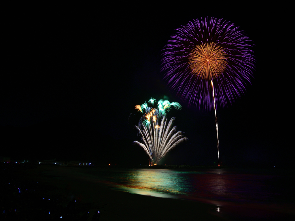 浜坂ふるさと夏まつり花火大会⑪