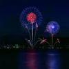 びわ湖大花火大会⑨～親子で手を繋いで～