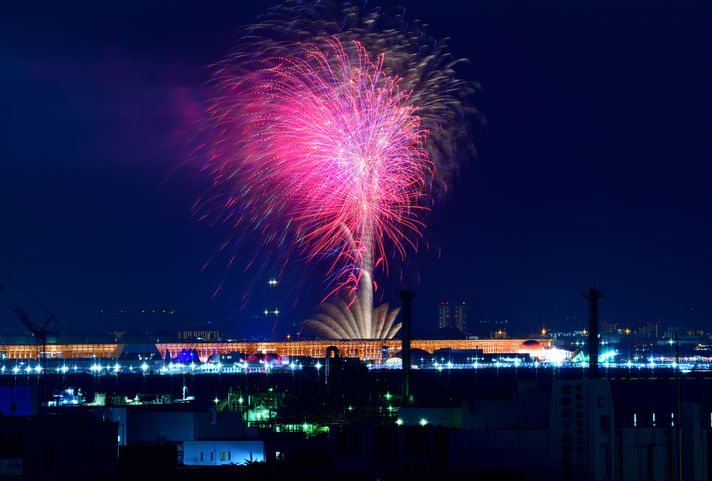 夏休みEXPOミニ花火（7月27日）