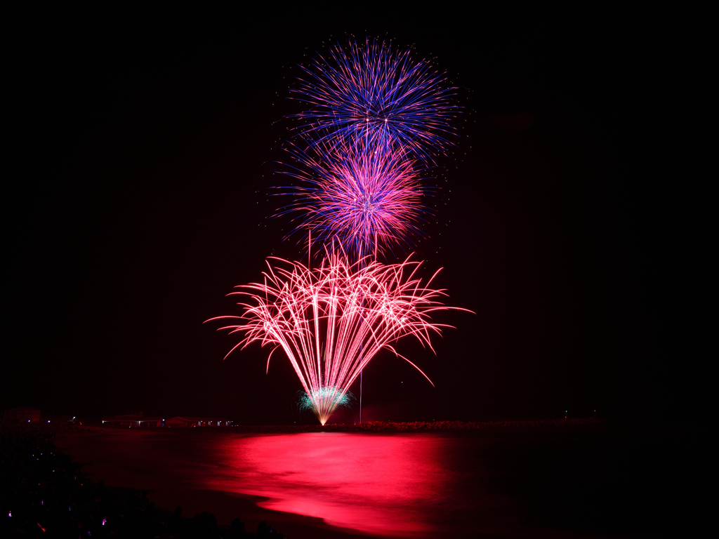 浜坂ふるさと夏まつり花火大会➋