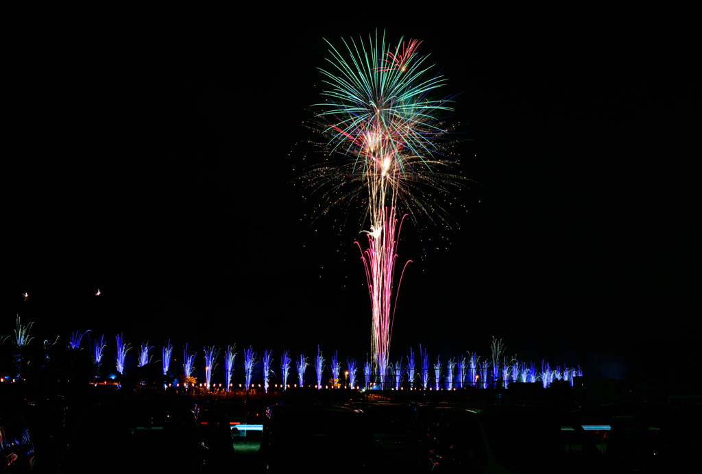 「愛宕祭」花火⑥