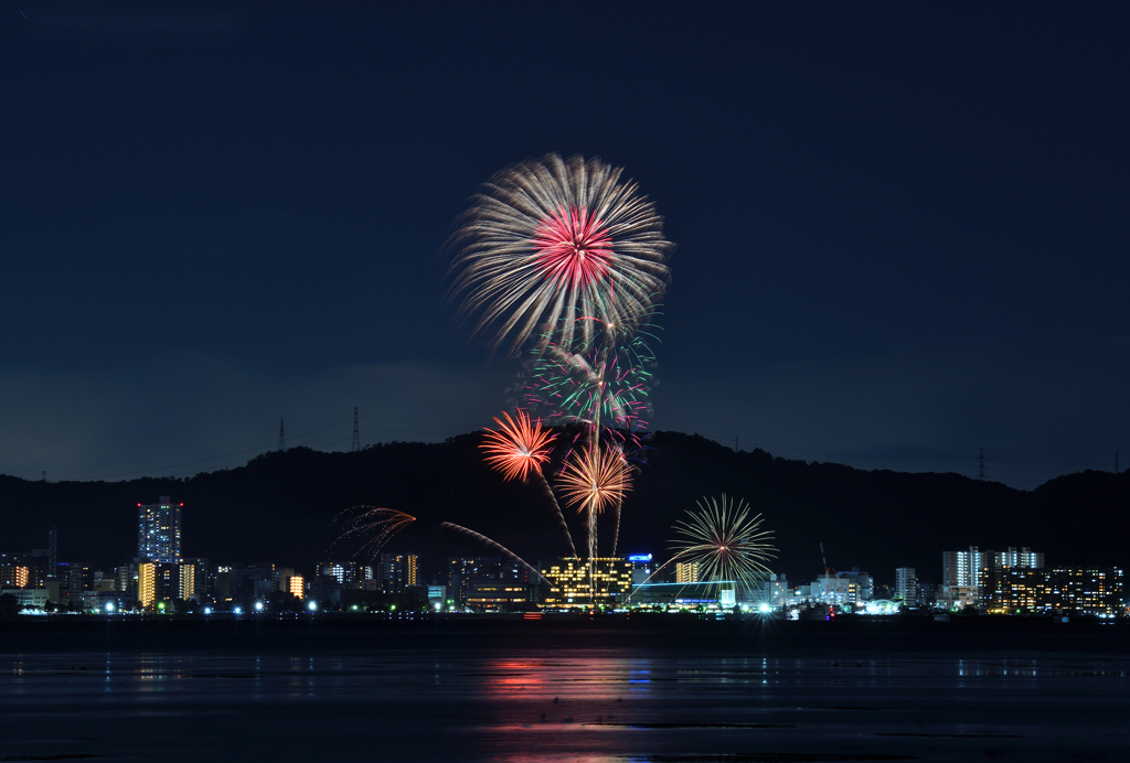 びわ湖シークレット秋花火③