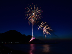 浜坂ふるさと夏まつり花火大会➊