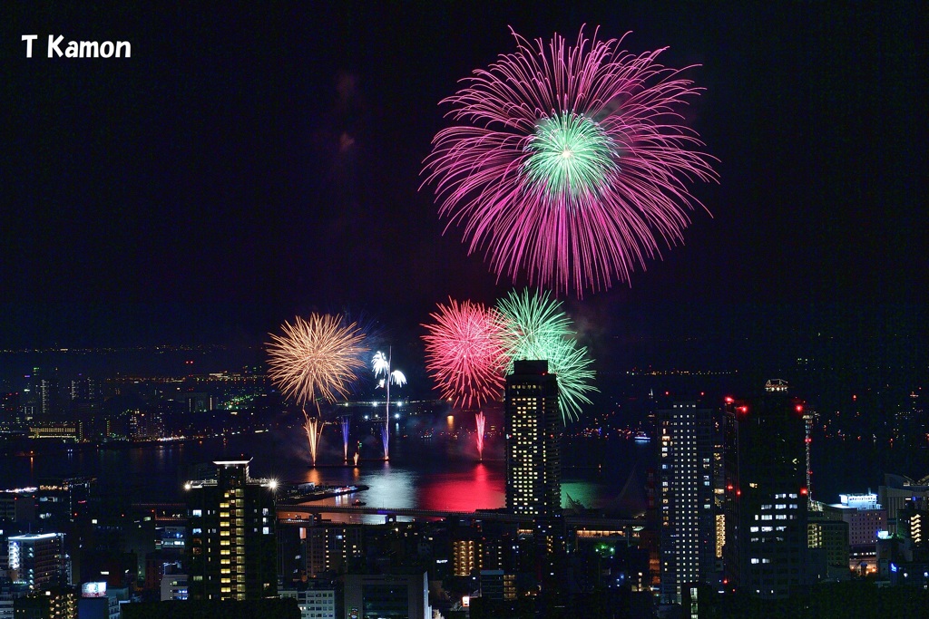 みなとこうべ海上花火大会④