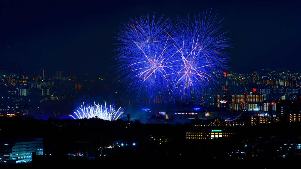 万博夜空がアートになる日2023⑥