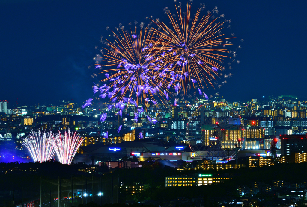 万博夜空がアートになる日2023④