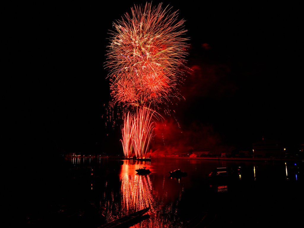 相生ペーロン祭海上花火大会⑭