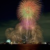 名港水上芸術花火④