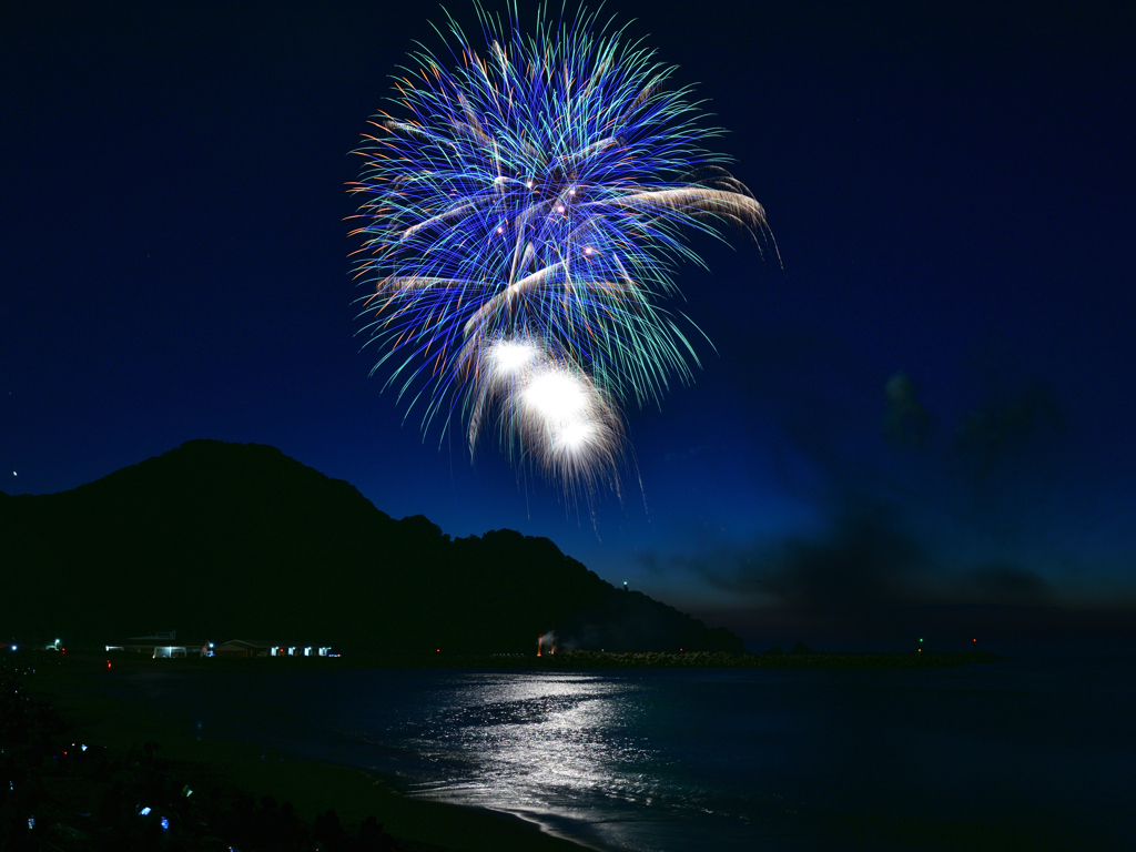 浜坂ふるさと夏まつり花火大会⑤