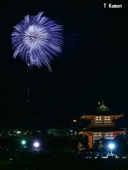 若草山花火②