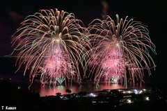 淡路市夏まつり花火⑦