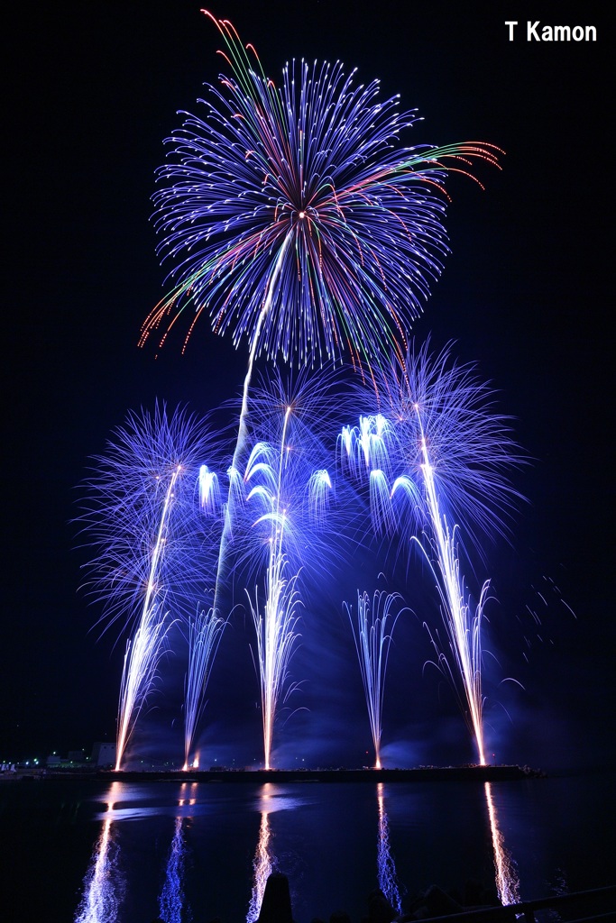 20分間に2万発越えの花火大会～輪島市民まつり⑧