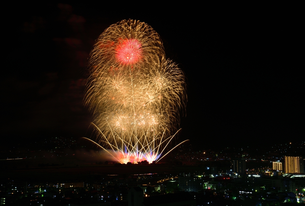 亀岡平和祭保津川市民花火大会⑫
