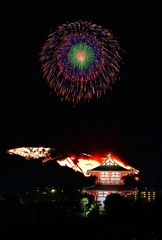 若草山焼きと花火➐