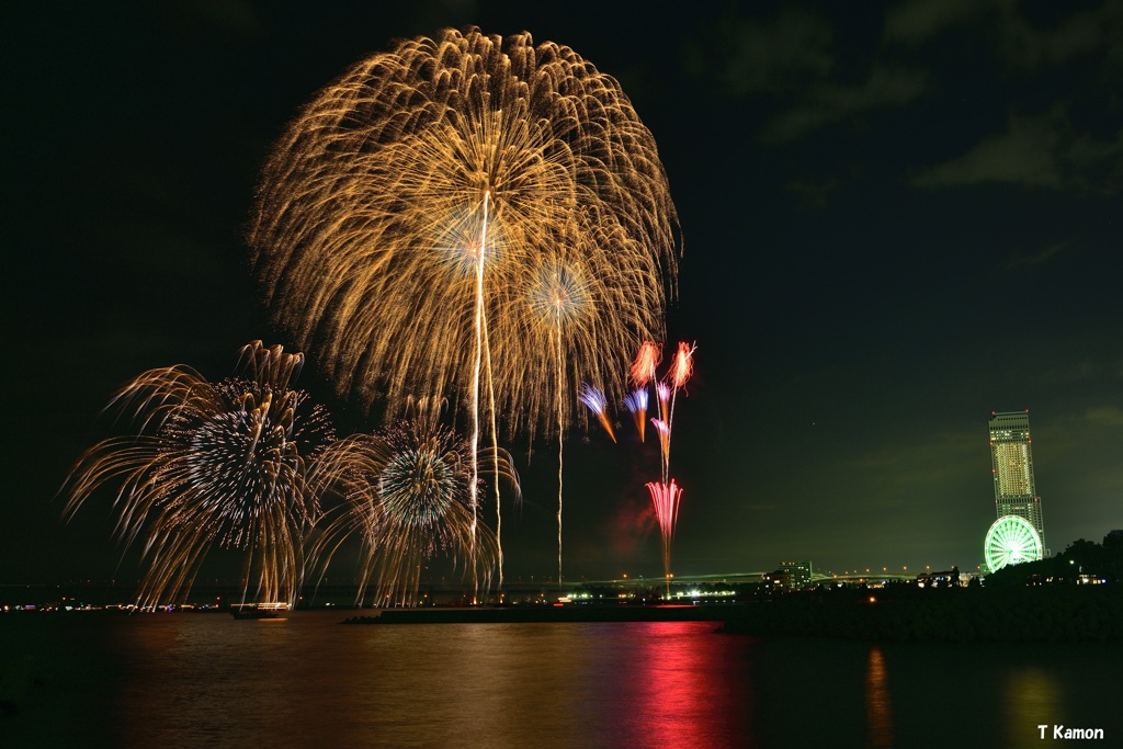 大阪湾りんくう芸術花火2022❽