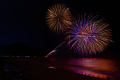 浜坂ふるさと夏まつり花火大会⑭