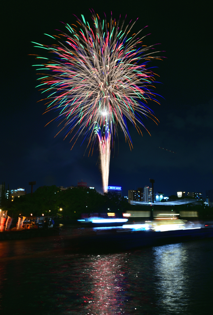 天神祭奉納花火④