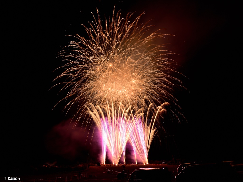 Starlit Night Fireworks in 福井④