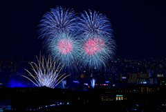 万博夜空がアートになる日③