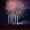 花園ラグビー場で花火を①