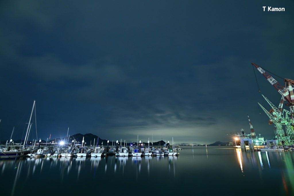 瀬戸内の夜景