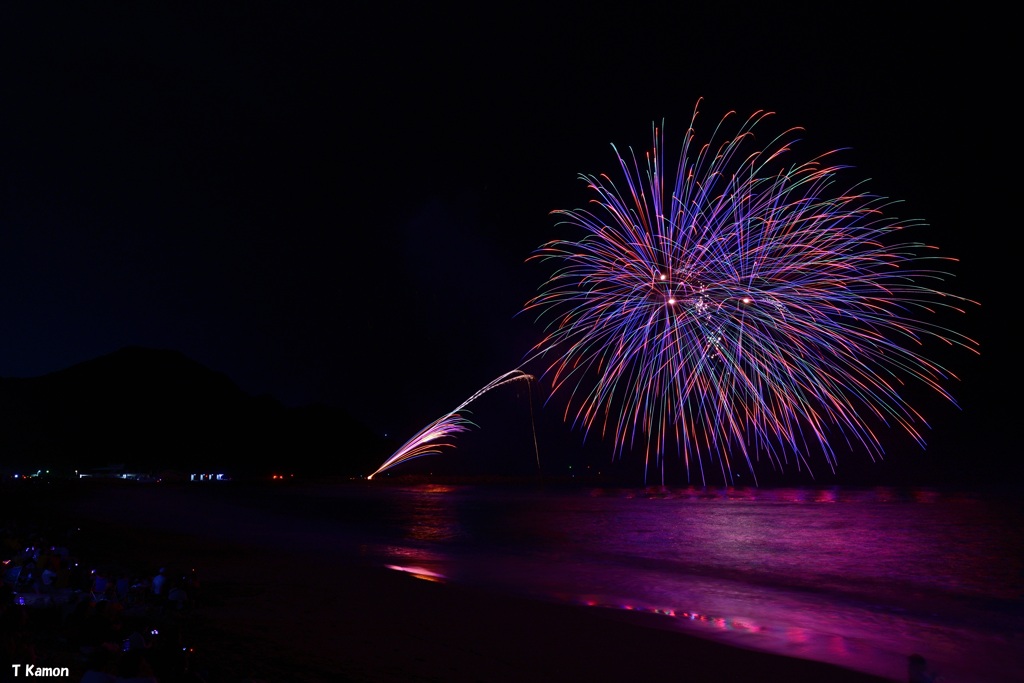 浜坂ふるさと夏まつり花火大会⑧