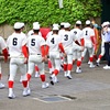 同じユニホームの2チームが深紅の大優勝旗を目指して