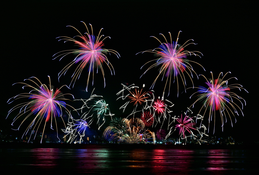 びわ湖シークレット秋花火⑩