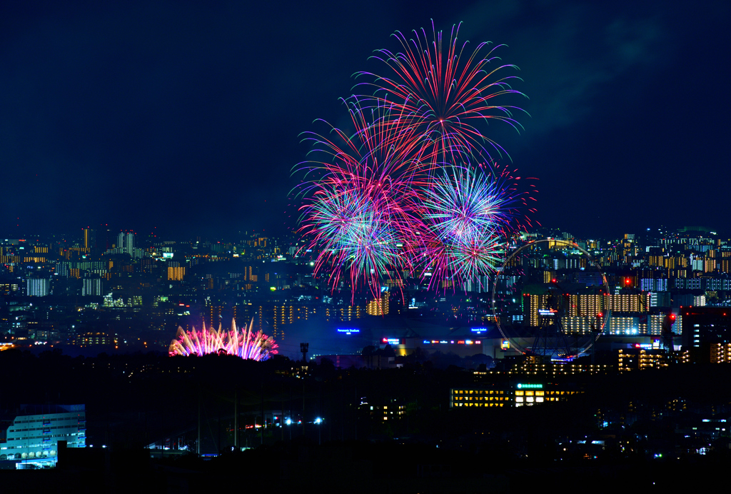 万博夜空がアートになる日2023③