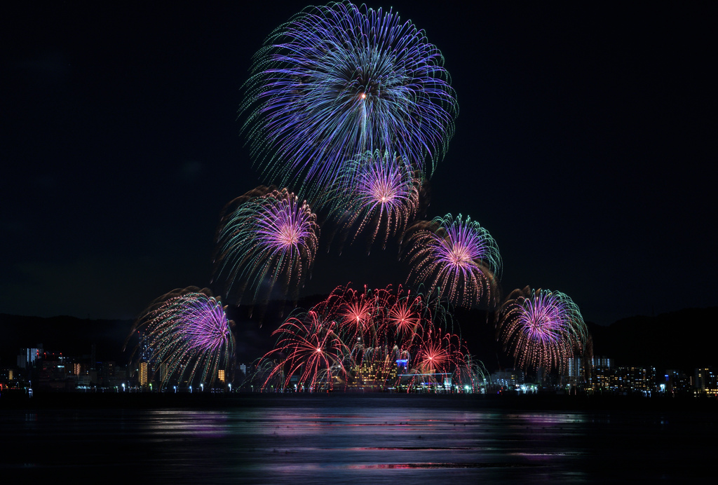 びわ湖シークレット秋花火⑤