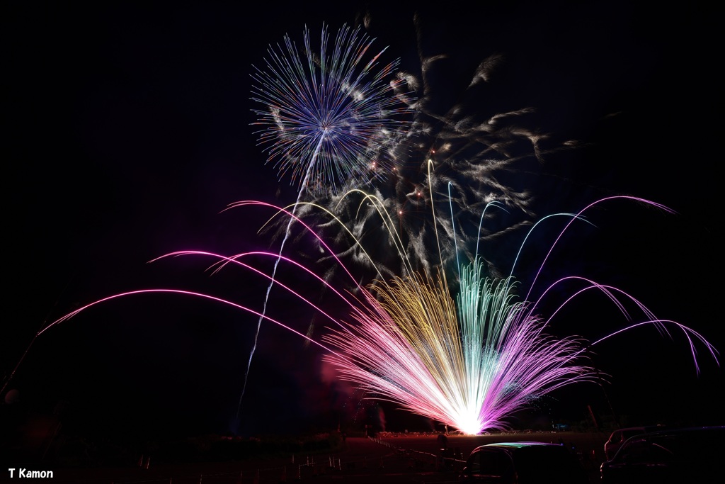 Starlit Night Fireworks in 福井③