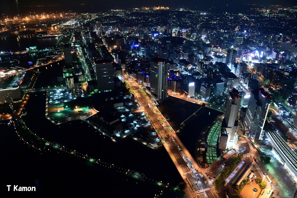 横浜ベイエリアの夜景②