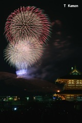 若草山の花火⑤