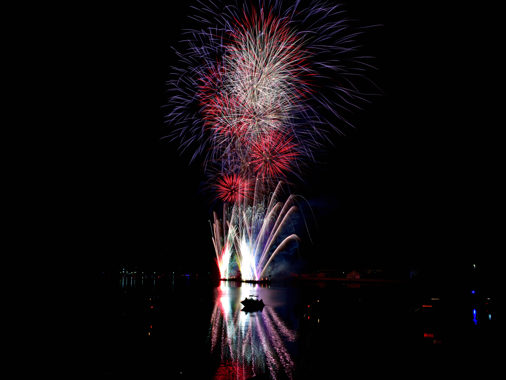 相生ペーロン祭海上花火大会⑦