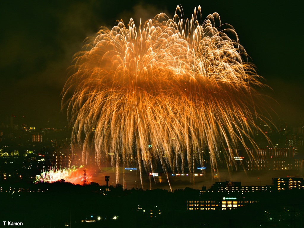 万博夜空がアートになる日⑫